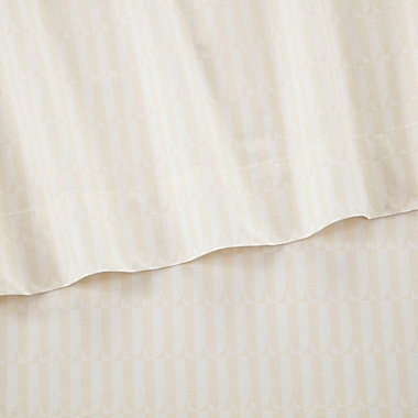 The Novogratz Waverly Twin XL Sheet Set in Off White. View a larger version of this product image.