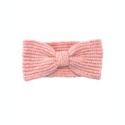 Addie &amp; Tate Knit Chenille Headband in Pink