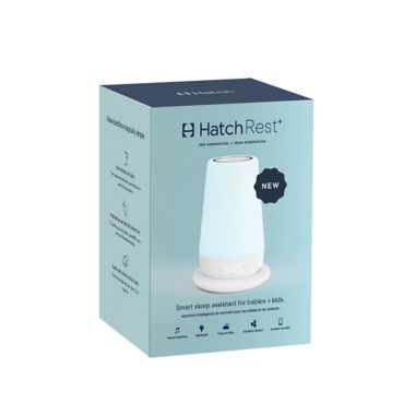 Hatch Rest+ 2nd Generation All-in-One Sleep Assistant in White. View a larger version of this product image.