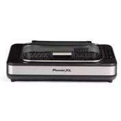 PowerXL Smokeless Grill Elite in Stainless Steel/Black