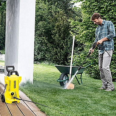 Karcher&reg; K2 Power Control 1700 PSI Corded Electric Home and Car Pressure Washer in Yellow. View a larger version of this product image.