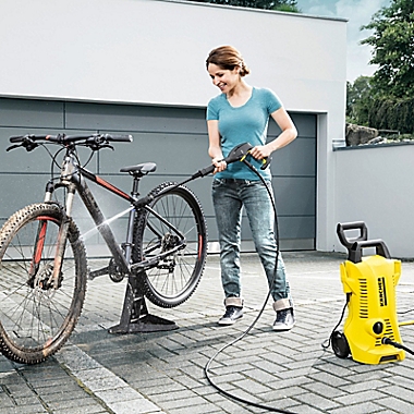 Karcher&reg; K2 Power Control 1700 PSI Corded Electric Home and Car Pressure Washer in Yellow. View a larger version of this product image.