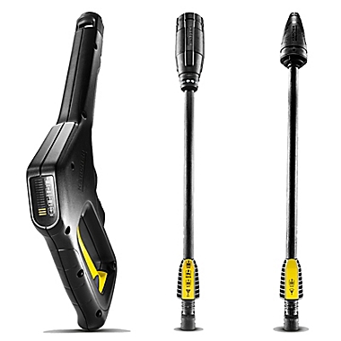 Karcher&reg; K3 Power Control 1800 PSI Corded Electric Pressure Washer in Yellow. View a larger version of this product image.