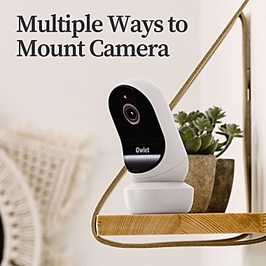 Owlet Cam 2 Smart HD Video Baby Monitor in White. View a larger version of this product image.