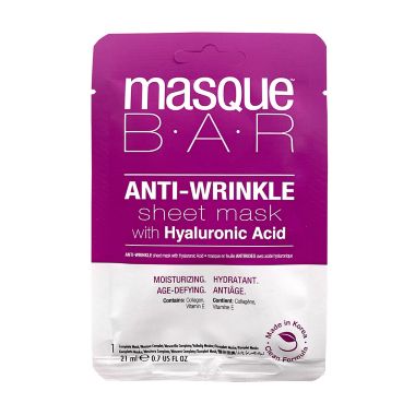 masque BAR&trade; 0.5 oz. Anti-Wrinkle Sheet Mask with Hyaluronic Acid. View a larger version of this product image.