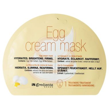 iN.gredients Egg Cream Facial Mask. View a larger version of this product image.