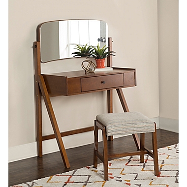 Annmarie 2-Piece Vanity Set in Brown. View a larger version of this product image.