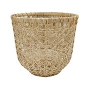 Everhome&trade; Indoor/Outdoor Woven Basket in Natural