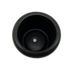 Alternate image 3 for Mini Ribbed Outdoor Planter in Black