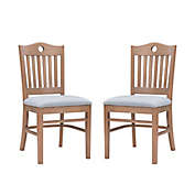 Knollwood Studio Tallardy Dining Chairs in Natural (Set of 2)