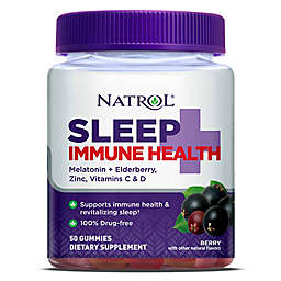 Natrol® 50-Count Sleep + Immune Health Sleep Aid Gummies in Berry