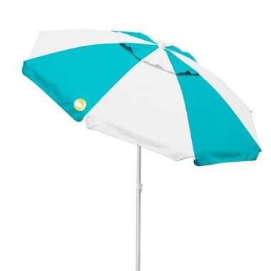 H for Happy&trade; 7-Foot Warm Double Canopy Beach Umbrella. View a larger version of this product image.