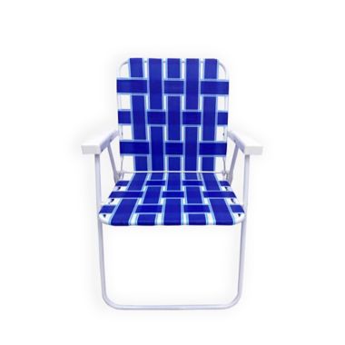 H for Happy&trade; Retro Beach Chair in Blue. View a larger version of this product image.