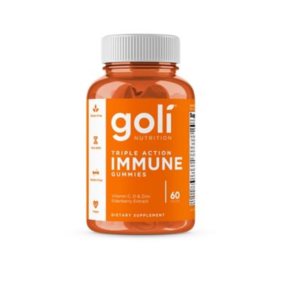 Goli&reg; 60-Count Triple Action Immune Gummies