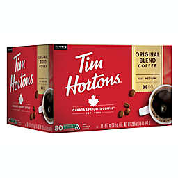 Tim Hortons® Original Blend Coffee Keurig® K-Cup® Pods 80-Count