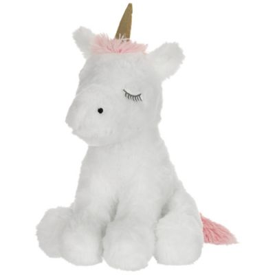 Trend Lab&reg; Unicorn Plush Toy in White
