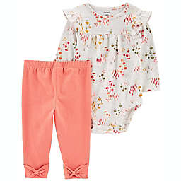 carter's® 2-Piece Floral Bodysuit and Pant Set