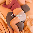 Alternate image 5 for Frida Mom Adjustable Keep-Cool Pregnancy Pillow in Grey