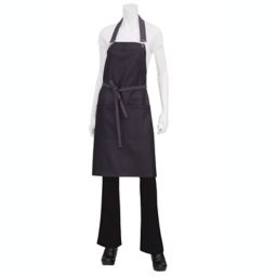 Chef Works® Boulder Denim Bib Apron in Black/Purple
