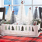 Christmas Aspen Personalized Wood Centerpiece