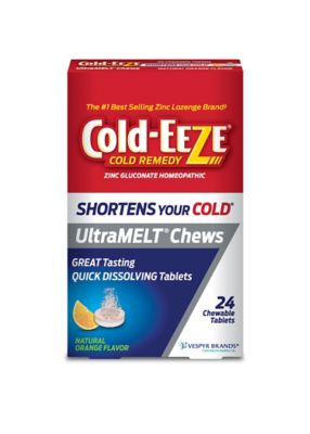 Cold-EEZE&reg; Cole Remedy 24-Count UltraMELT&reg; Chews in Orange