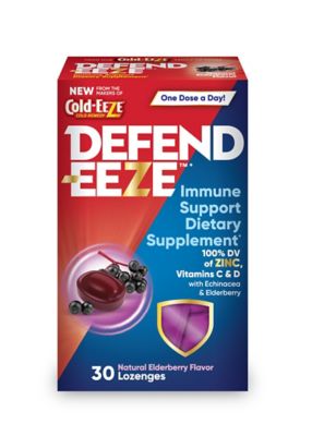 DEFEND-EEZE&reg; 30-Count Immune Support Lozenges in Elderberry