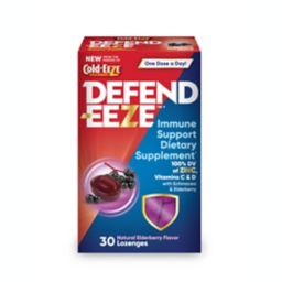 DEFEND-EEZE® 30-Count Immune Support Lozenges in Elderberry