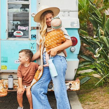 Takeya&reg; Traveler Insulated Stainless Steel 25 oz. Water Bottle in Grey. View a larger version of this product image.