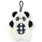 Alternate image 2 for BooginHead&reg; PaciPlush Pal Panda with Pacifier Holder &amp; Clip in Black &amp; White Plaid