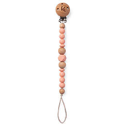BooginHead® PaciGrip Wood and Food-Grade Silicone Beaded Pacifier Clip