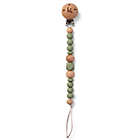 Alternate image 0 for BooginHead&reg; PaciGrip Wood and Food-Grade Silicone Beaded Pacifier Clip in Sage