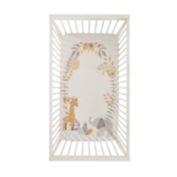 ever &amp; ever&trade; Jungle Photo Op Fitted Crib Sheet in Grey