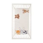 ever &amp; ever&trade; Forest Friends Photo Op Fitted Crib Sheet in White