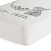 ever &amp; ever&trade; Bear Picnic Photo Op Fitted Crib Sheet in White