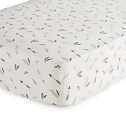 ever & ever™ Bear Picnic Fitted Crib Sheet in White
