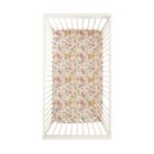 Alternate image 1 for ever &amp; ever&trade; Vibrant Blooms Fitted Crib Sheet in Pink