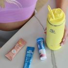 Alternate image 7 for Takeya&reg; Actives 24 oz. Insulated Stainless Steel Water Bottle with Spout Lid in Canary