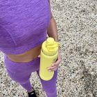 Alternate image 5 for Takeya&reg; Actives 24 oz. Insulated Stainless Steel Water Bottle with Spout Lid in Canary