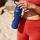 Alternate image 5 for Takeya&reg; Actives 24 oz. Insulated Stainless Steel Water Bottle with Spout Lid in Midnight
