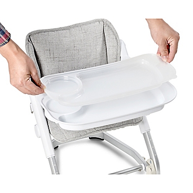 Unilove&reg; Feed Me 3-in-1 Dining Booster Seat in Grey. View a larger version of this product image.