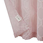 Alternate image 3 for Jessica Simpson Everyn 84-Inch Light Filtering Window Curtain Panels in Blush (Set of 2)
