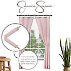 Alternate image 8 for Jessica Simpson Nora 84-Inch Light Filtering Window Curtain Panels in Blush (Set of 2)