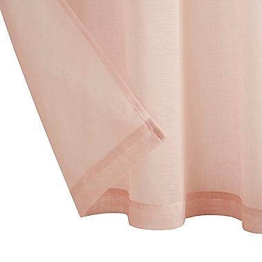 Jessica Simpson Milly 63-Inch Light Filtering Window Curtain Panels in Blush (Set of 2). View a larger version of this product image.