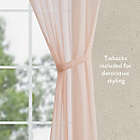 Alternate image 11 for Jessica Simpson Milly 63-Inch Light Filtering Window Curtain Panels in Blush (Set of 2)