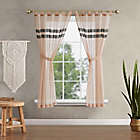 Alternate image 1 for Jessica Simpson Milly 63-Inch Light Filtering Window Curtain Panels in Blush (Set of 2)
