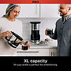 Alternate image 3 for Ninja&reg; DCM201 Programmable XL 14-Cup Coffee Maker PRO in Black/Stainless Steel
