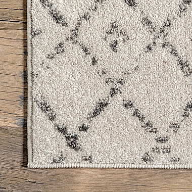 nuLOOM Moroccan Blythe Area Rug in Grey. View a larger version of this product image.