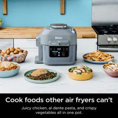 Ninja Speedi&trade; 6 qt. 12-in-1 Rapid Cooker &amp; Air Fryer in Sea Salt Gray. View a larger version of this product image.