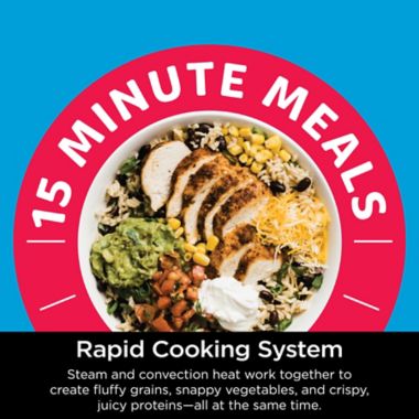 Ninja Speedi&trade; 6 qt. 12-in-1 Rapid Cooker &amp; Air Fryer in Sea Salt Gray. View a larger version of this product image.