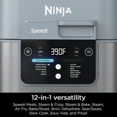 Ninja Speedi&trade; 6 qt. 12-in-1 Rapid Cooker &amp; Air Fryer in Sea Salt Gray. View a larger version of this product image.